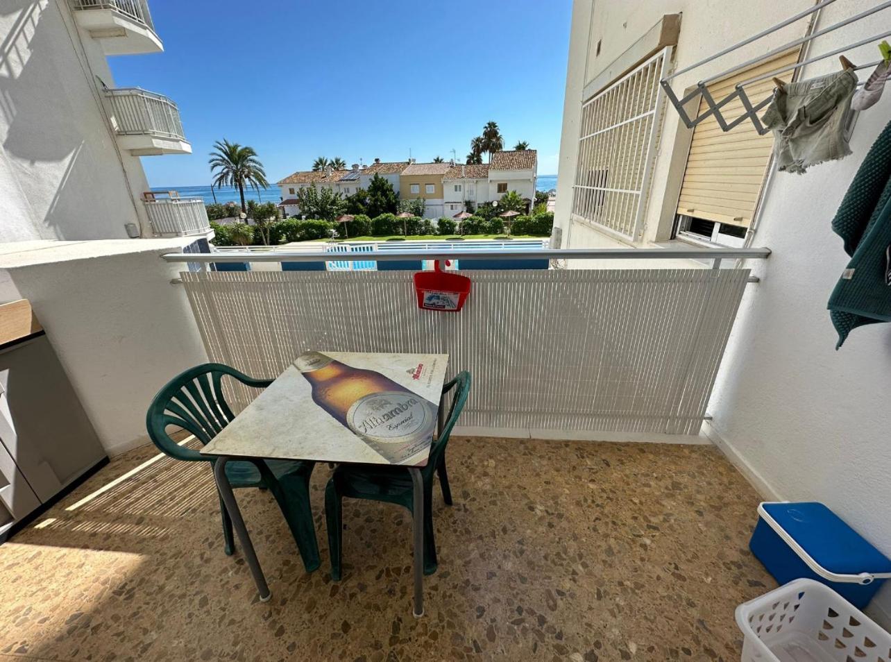 Apartamento En Complejo Residencial Con Piscina Y Garaje Frente Al Mar Valencia Exterior foto